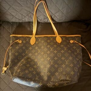 Louis Vuitton Dark Brown Monogram Tote